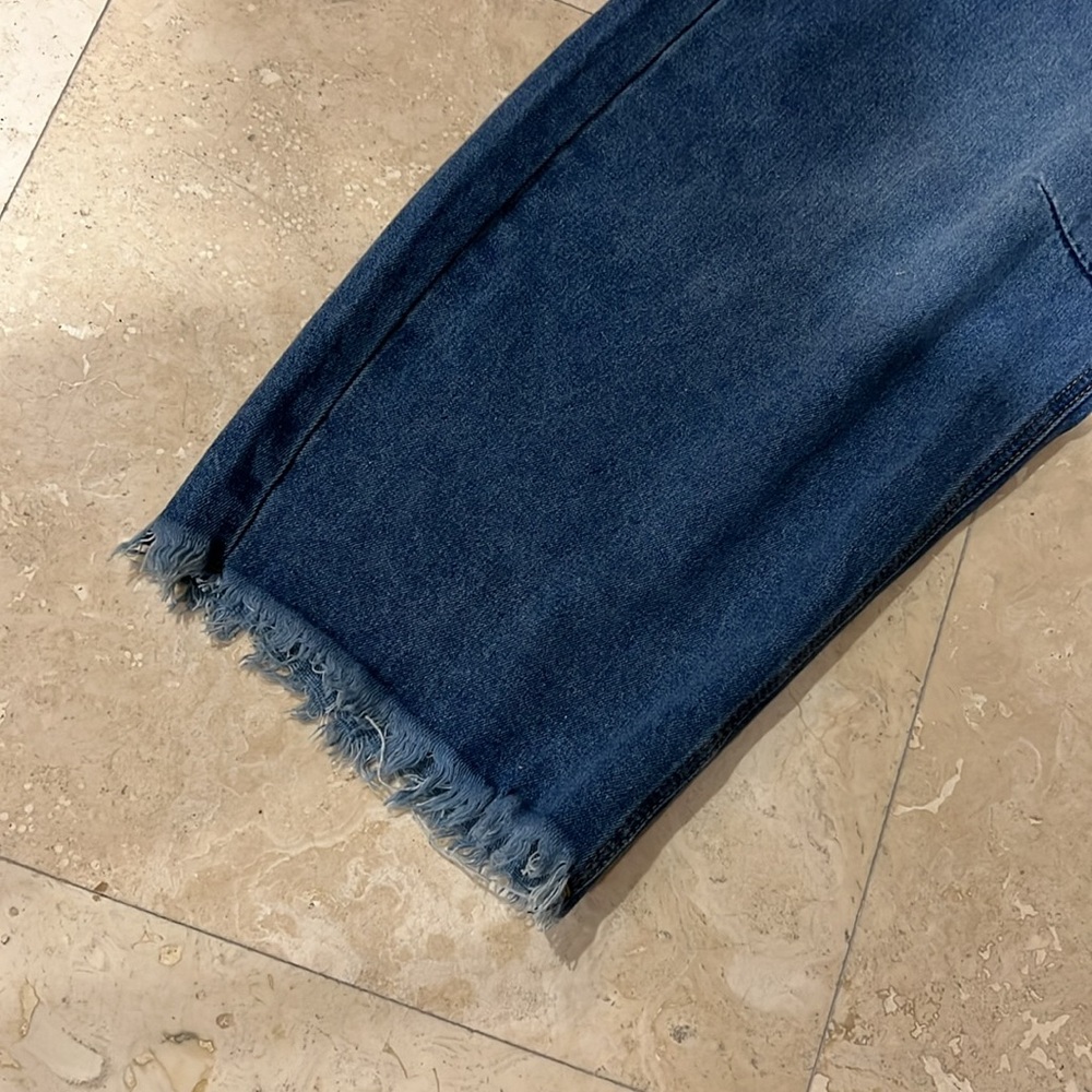 BWT Barrel Jean Wide Leg Denim - Picture 10 of 13